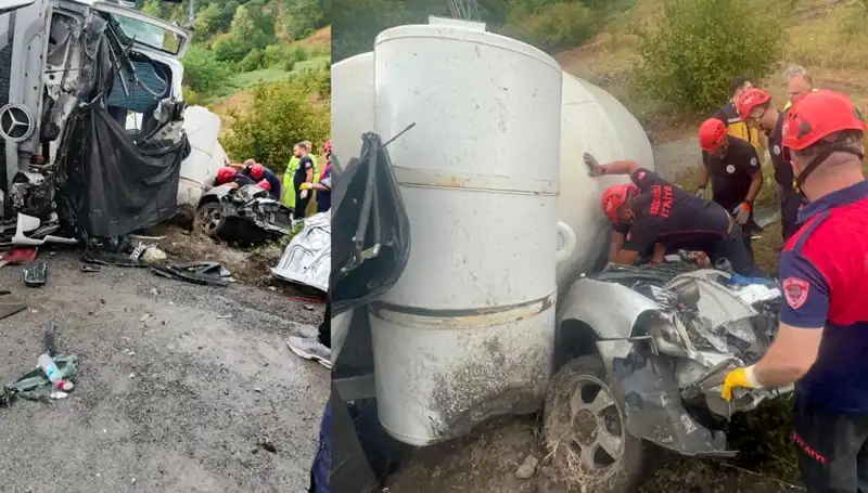 Beton Mikseri Devrildi: Otomobilin Üzerine Düşmesi Sonucu Can Kaybı ve Yaralı
