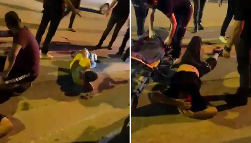 Otomobilden Açılan Ateşte İki Kişi Vuruldu, Panik Yaşandı!