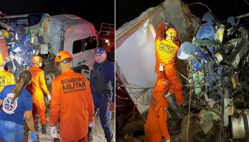 Brezilya'da Feci Otobüs Kazası: 11 Ölü, 45 Yaralı