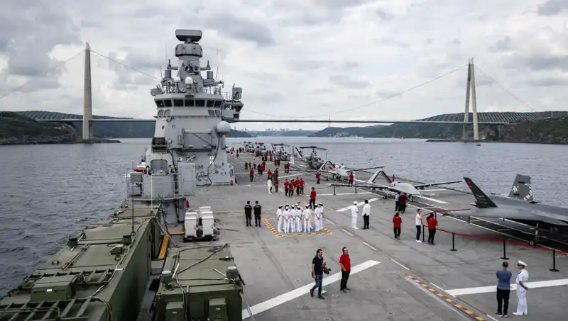 TCG Anadolu, Sarayburnu'ndan Yeniden Yola Çıktı: Yeni Hedefler Belirledi