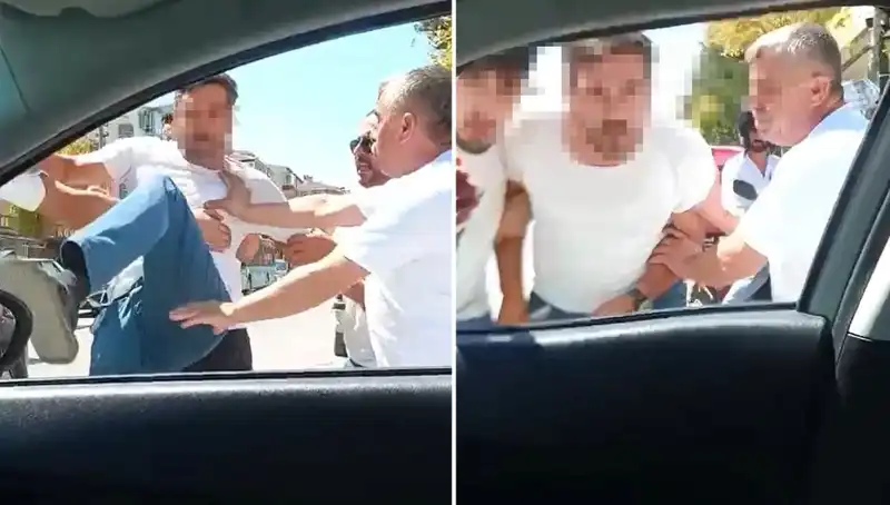 Dolmuş Şoföründen Trafikte Şok Eden Davranışlar!