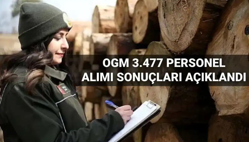 OGM 3.477 Personel Alımı Sonuçları Açıklandı: Şoför ve Temizlik Personeli Detayları