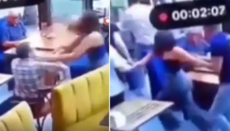 Garsona Tokat Attı, Olay Yerinde Dayak Yedi! İşte Yaşananların Ayrıntıları