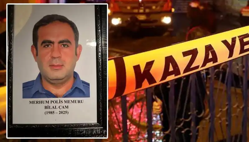 Trafik Kazasında Hayatını Kaybeden Polis Memuru, Toplumu Üzüntüye Boğdu