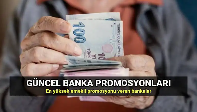 Emeklilere Özel Promosyonlar: 2025'te En Yüksek en Düşük Tutarlar