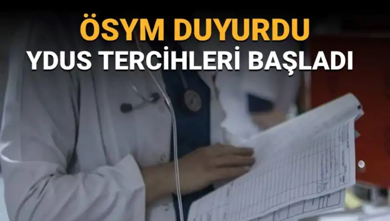 YDUS Tercihleri Başladı: Tıpta Yan Dal Uzmanlık Eğitimi İçin Son Fırsat