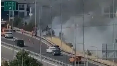 Anadolu Otoyolu'nda Etkileyici Yangın: Sigara İzmariti Faciası