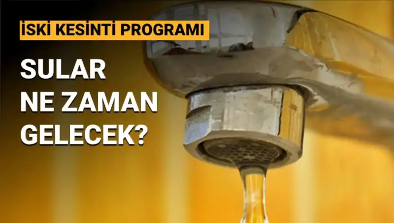 İstanbul'da Su Kesintisi: Üsküdar ve Ümraniye'de 14 Mayıs Tarihli Program