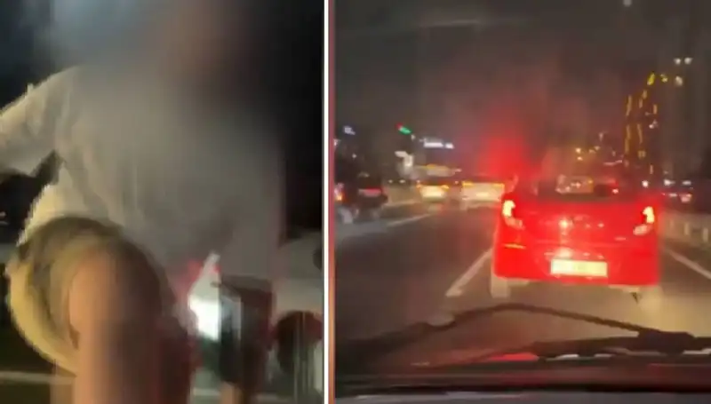 Trafik Magandası Yine Ortalığı Karıştırdı: Kamera Kayıtları Ortaya Çıktı