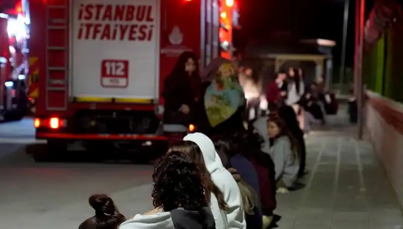 2500 Kişilik Kız Öğrenci Yurdunda Yangın Paniği: Hayat Kurtaran Anlar