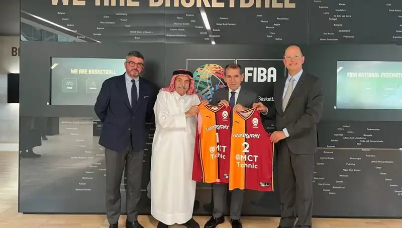 Galatasaray Spor Kulübü'nden FIBA'ya Tarihi Ziyaret