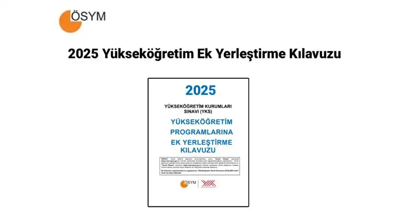 2025 Yükseköğretim Ek Yerleştirme Kılavuzu: Tüm Detaylar Burada!