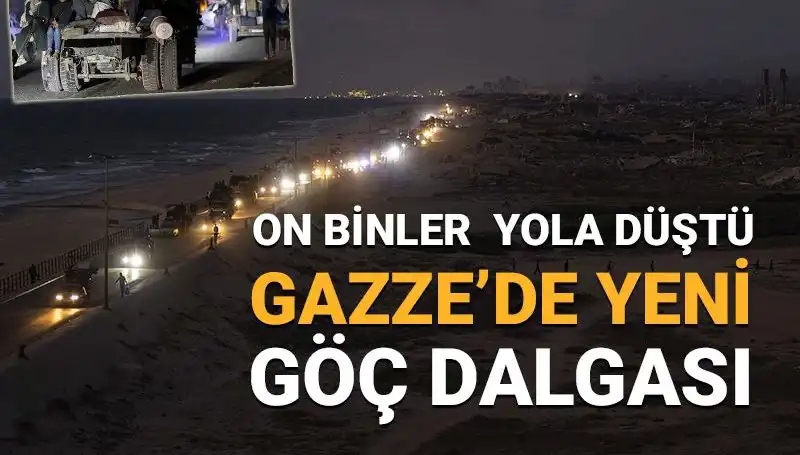 Gazze'de Yeni Göç Dalgası: Kriz Derinleşiyor, İnsani Durum Tehlikede